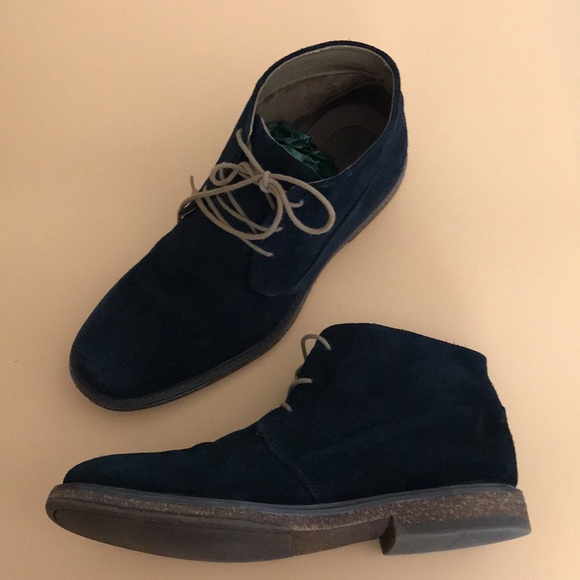 Men’s Calvin Klein “Phillip” desert boots Navy main image 5